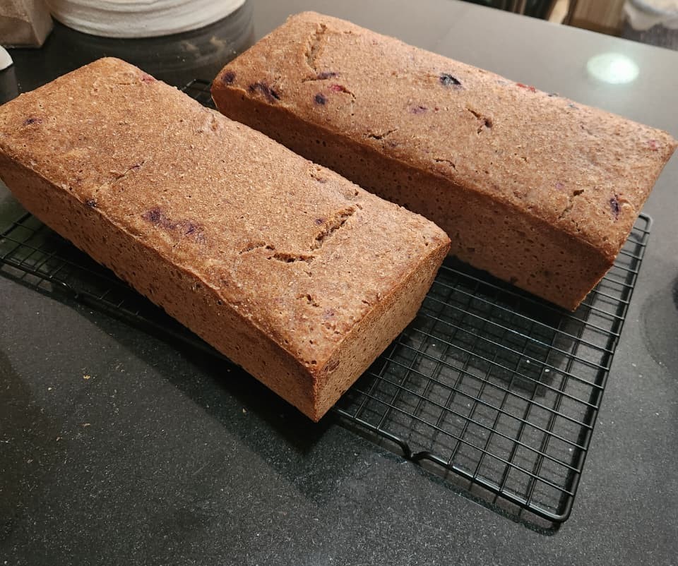 Freshly baked loaves